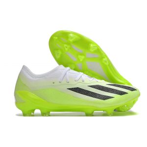 adidas Performance X Crazyfast Messi.1 FG Crazyrush - Blanc Noir Lucid Lemon