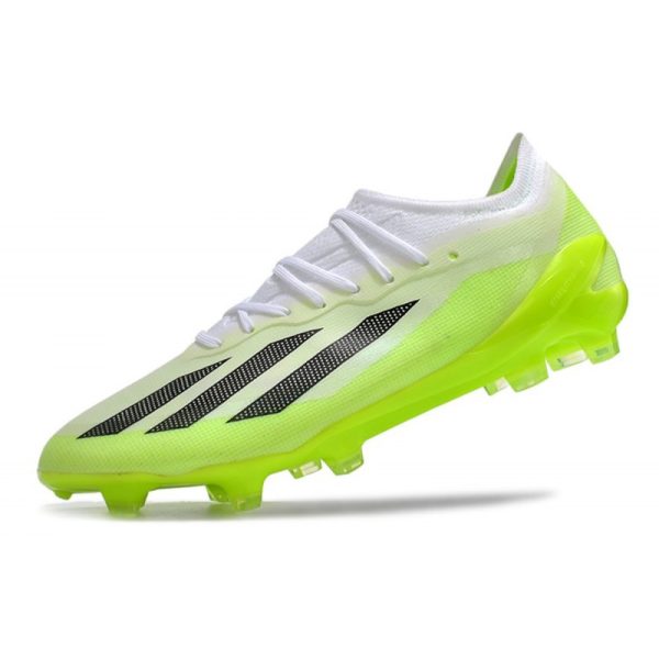 adidas Performance X Crazyfast Messi.1 FG Crazyrush - Blanc Noir Lucid Lemon