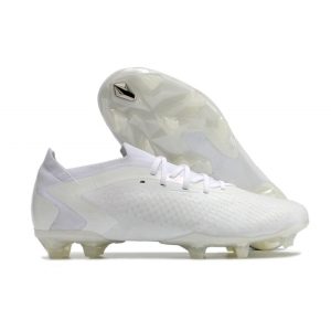 Chaussures de foot adidas Predator Accuracy.1 Low FG Homme Blanc