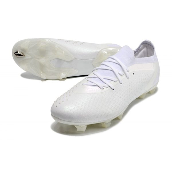 adidas Predator Accuracy.1 Low FG Homme Blanc