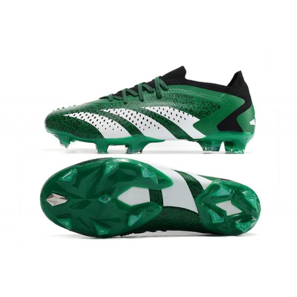 adidas Predator Accuracy.1 Low FG Homme Vert Blanc