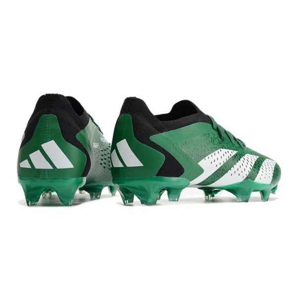 adidas Predator Accuracy.1 Low FG Homme Vert Blanc