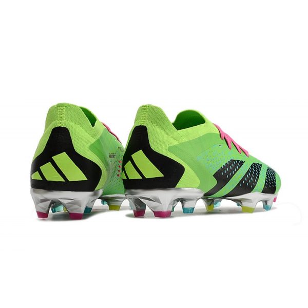 adidas Predator Accuracy.1 Low FG Homme Vert Noir