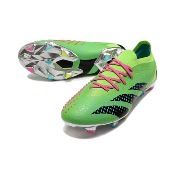 adidas Predator Accuracy.1 Low FG Homme Vert Noir