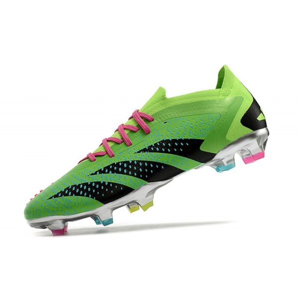 adidas Predator Accuracy.1 Low FG Homme Vert Noir