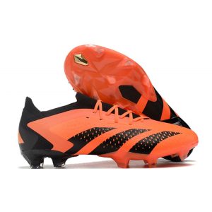 Chaussures de foot adidas Predator Accuracy.1 Low FG Orange Solaire Equipe Noir