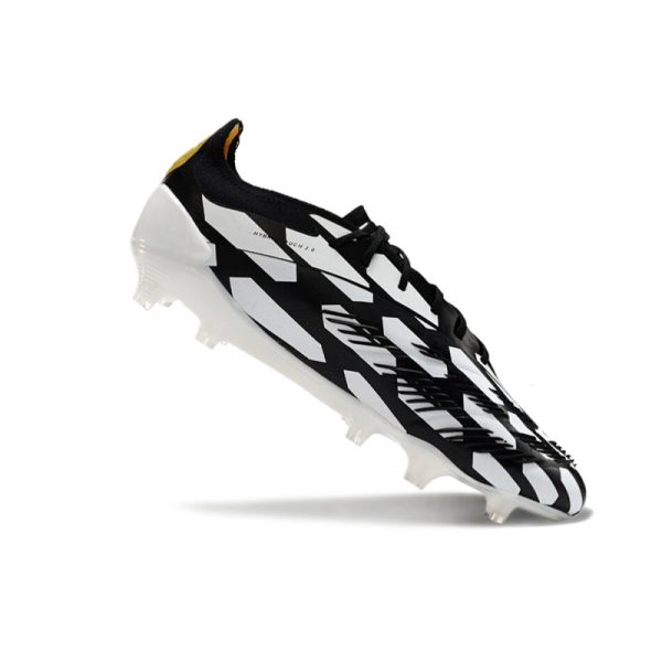 adidas Predator Elite FG Chaussure Blanc Noir Or