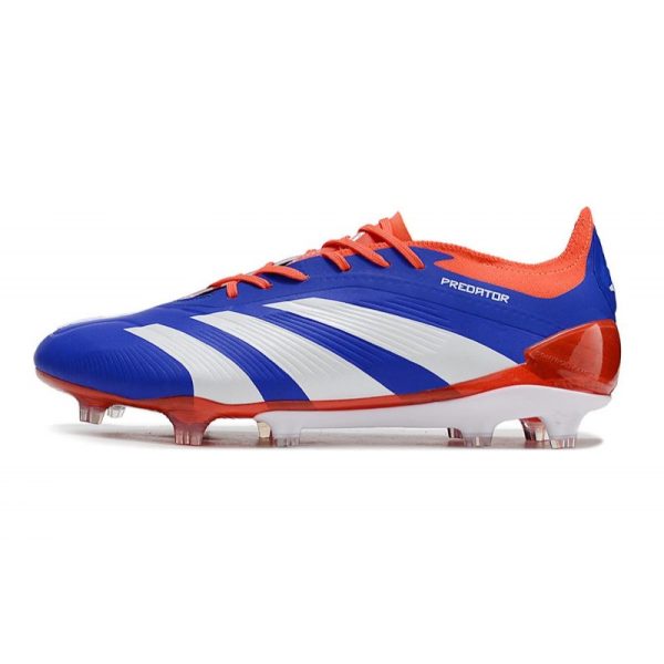 adidas Predator Elite FG Chaussure Bleu Blanc Rouge