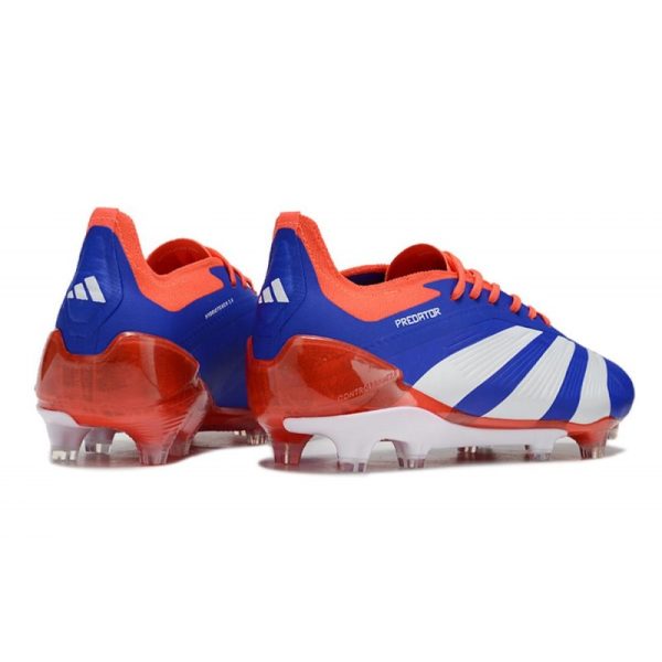 adidas Predator Elite FG Chaussure Bleu Blanc Rouge