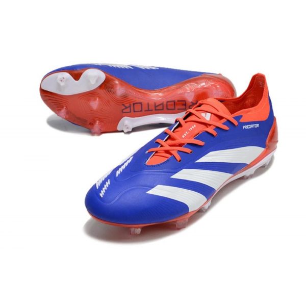 adidas Predator Elite FG Chaussure Bleu Blanc Rouge