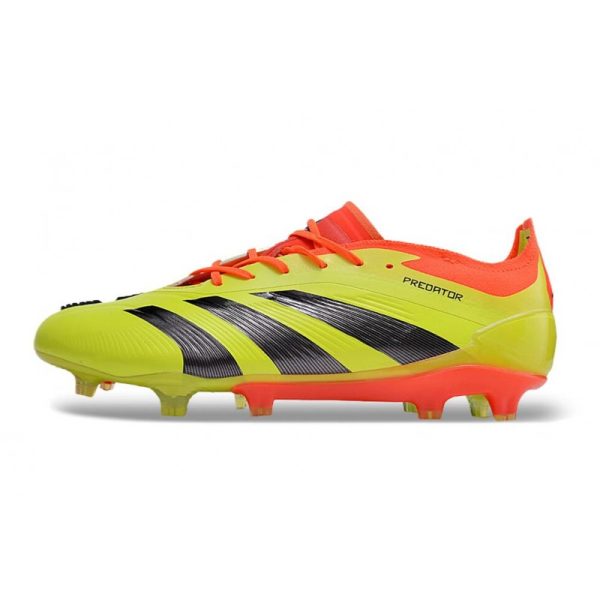 adidas Predator Elite FG Chaussure Jaune Noir Rouge