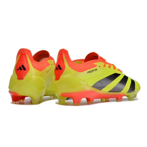 adidas Predator Elite FG Chaussure Jaune Noir Rouge
