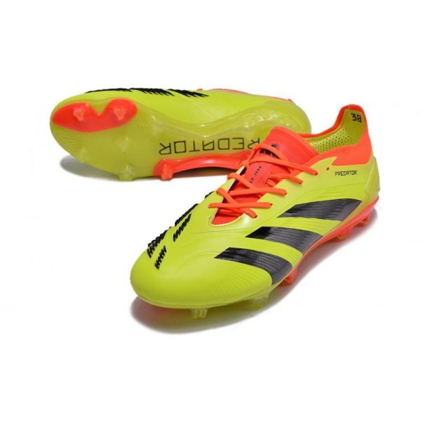 adidas Predator Elite FG Chaussure Jaune Noir Rouge
