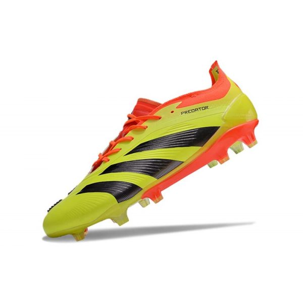 adidas Predator Elite FG Chaussure Jaune Noir Rouge
