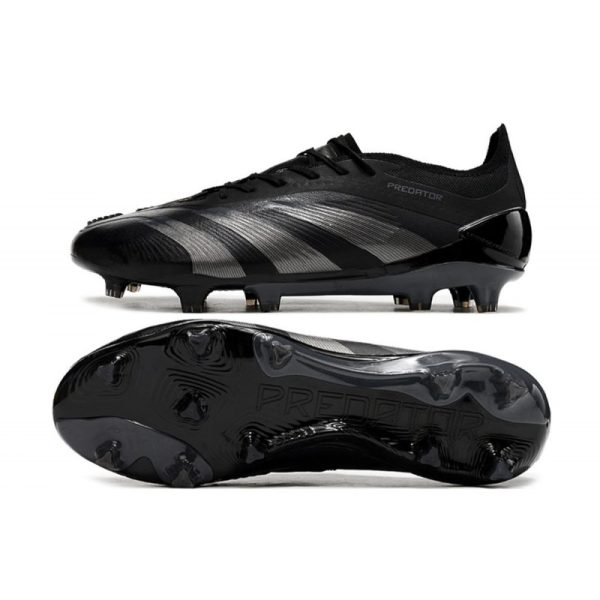 adidas Predator Elite FG Chaussure Nightstrike Pack Noir Carbone