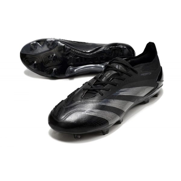 adidas Predator Elite FG Chaussure Nightstrike Pack Noir Carbone