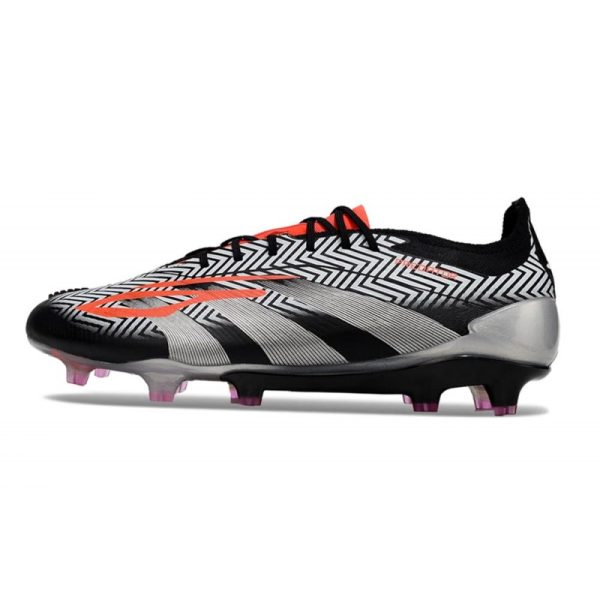 adidas Predator Elite FG Chaussure Noir Blanc Orange