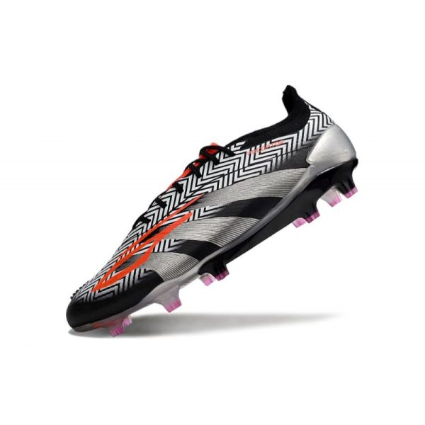 adidas Predator Elite FG Chaussure Noir Blanc Orange