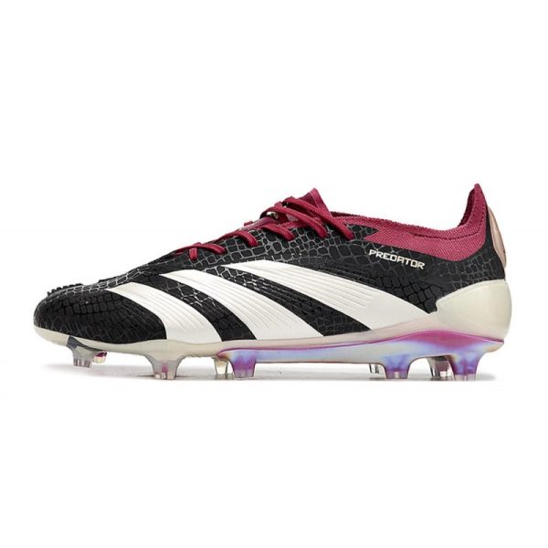 adidas Predator Elite FG Chaussure Noir Blanc Violeta
