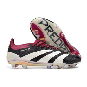 Chaussures de Football adidas Predator Elite FG Chaussure Noir Blanc Violeta