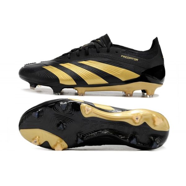 adidas Predator Elite FG Chaussure Noir Or