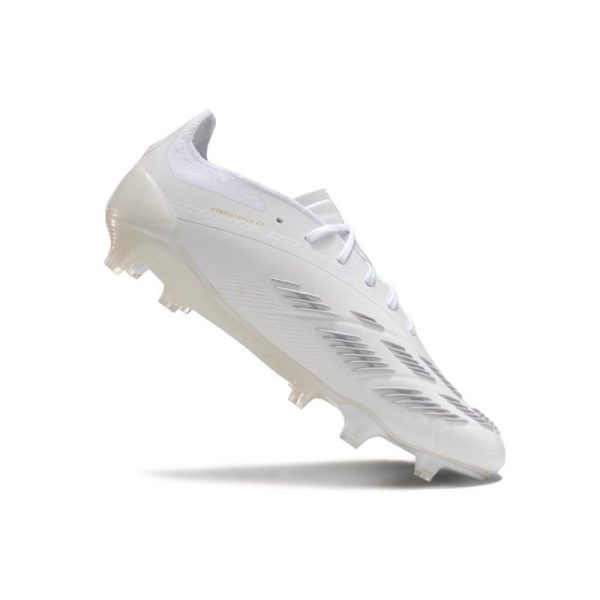 adidas Predator Elite FG Chaussure Or Blanc