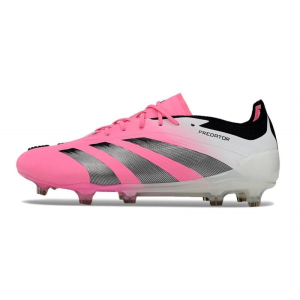 adidas Predator Elite FG Chaussure Rose Blanc Bleu