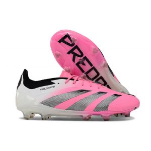 Chaussures de foot adidas Predator Elite FG Rose Blanc Bleu