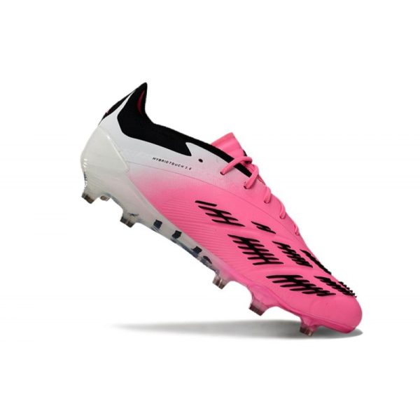 adidas Predator Elite FG Chaussure Rose Blanc Bleu