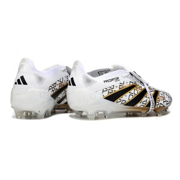 adidas Predator Elite FT 25 FG Blanc Noir Or Mét