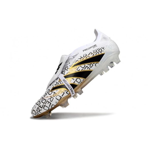 adidas Predator Elite FT 25 FG Blanc Noir Or Mét