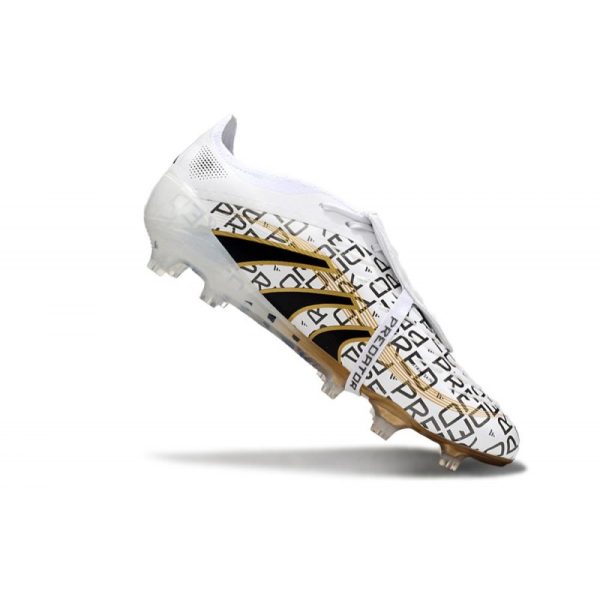adidas Predator Elite FT 25 FG Blanc Noir Or Mét