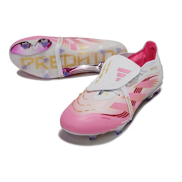 adidas Predator Elite FT 25 FG Rose Blanc
