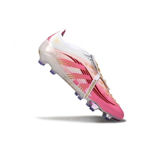 adidas Predator Elite FT 25 FG Rose Blanc