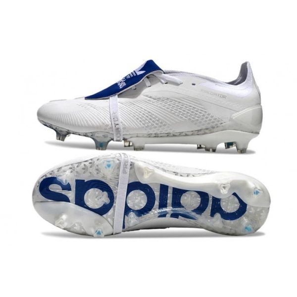 adidas Predator Elite FT FG Blanc Argent Métallique Royal Vif
