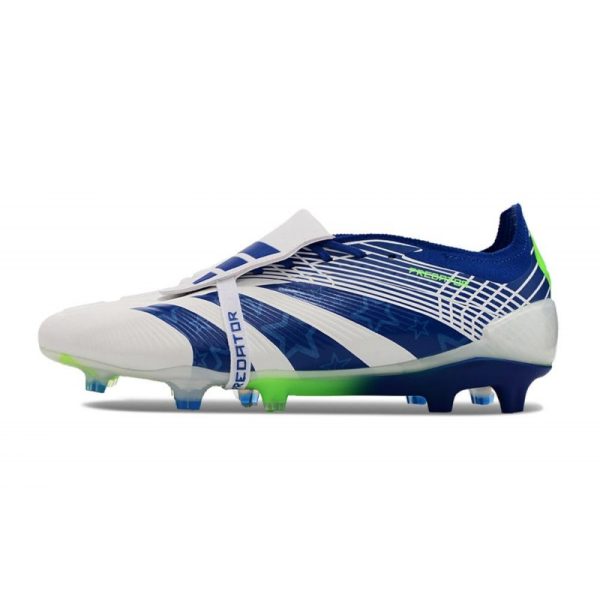 adidas Predator Elite FT FG Chaussures Blanc Bleu Vert