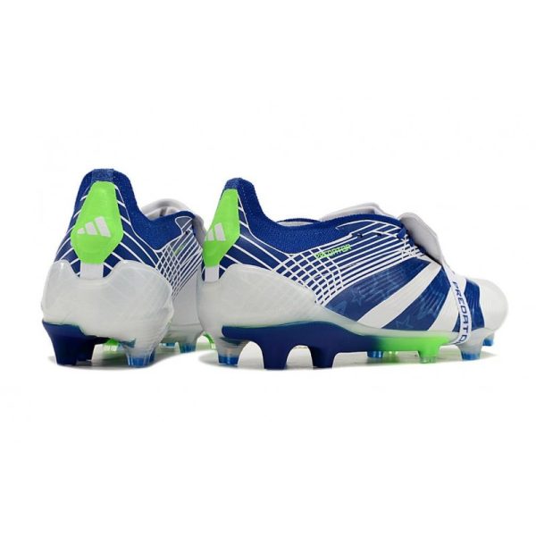 adidas Predator Elite FT FG Chaussures Blanc Bleu Vert