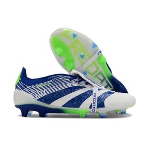 Chaussures de foot adidas Predator Elite FT FG Blanc Bleu Vert