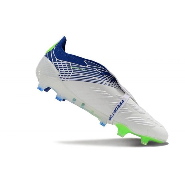adidas Predator Elite FT FG Chaussures Blanc Bleu Vert