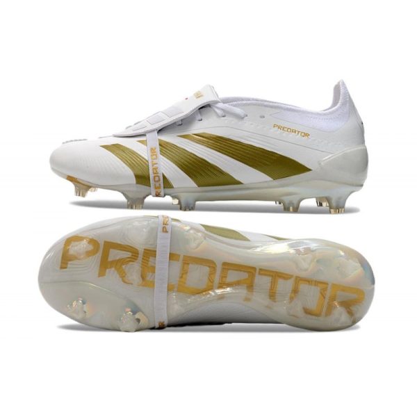 adidas Predator Elite FT FG Chaussures Blanc Ftwr Or Métallique
