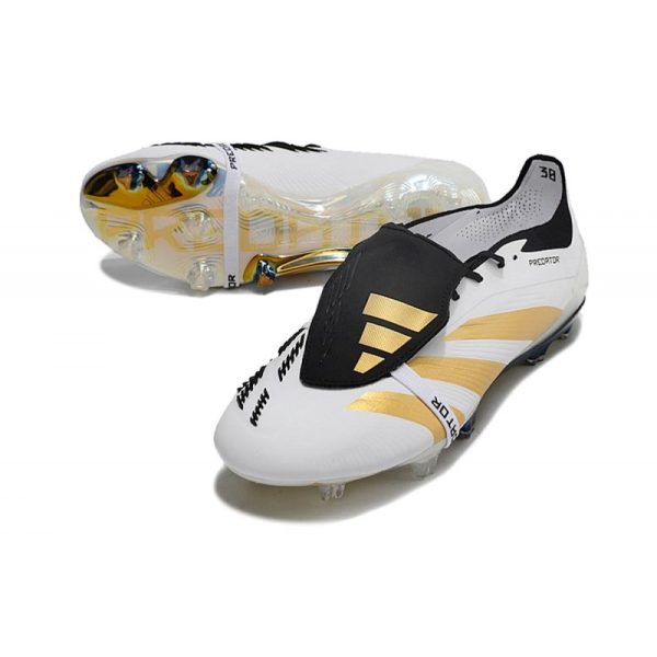 adidas Predator Elite FT FG Chaussures Blanc Ftwr Or Métallique