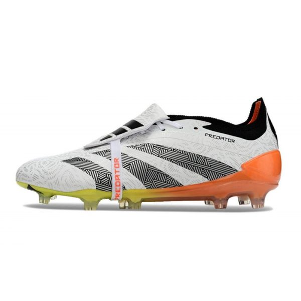 adidas Predator Elite FT FG Chaussures Blanc Noir Orange