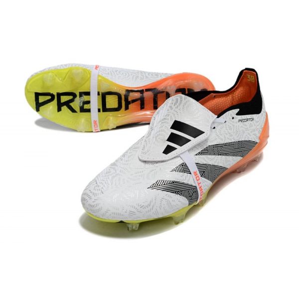 adidas Predator Elite FT FG Chaussures Blanc Noir Orange