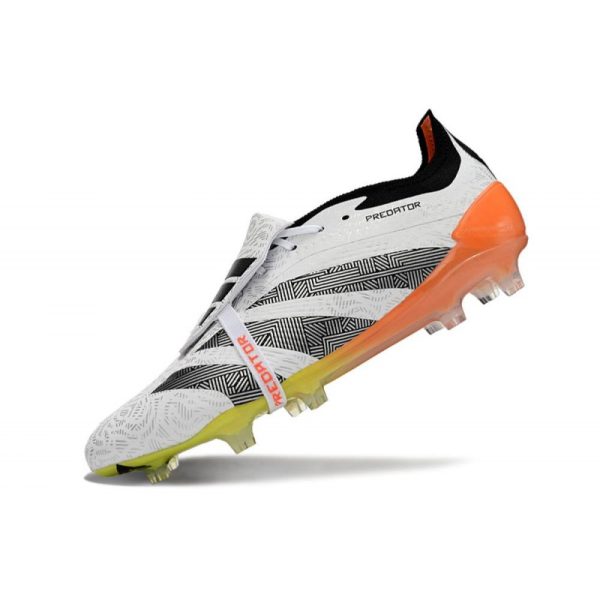 adidas Predator Elite FT FG Chaussures Blanc Noir Orange