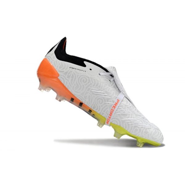 adidas Predator Elite FT FG Chaussures Blanc Noir Orange