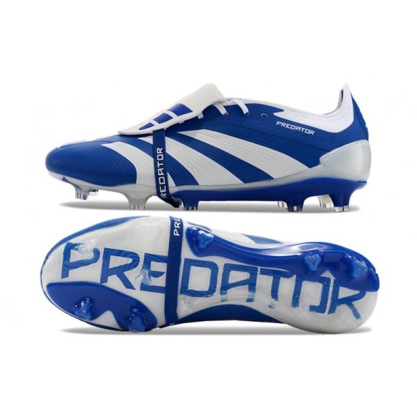 adidas Predator Elite FT FG Chaussures Bleu Blanc