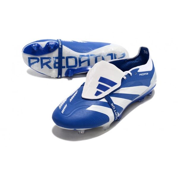 adidas Predator Elite FT FG Chaussures Bleu Blanc