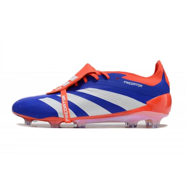 adidas Predator Elite FT FG Chaussures Bleu Blanc Rouge