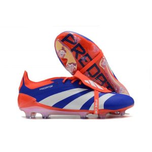 Chaussures de foot adidas Predator Elite FT FG Bleu Blanc Rouge