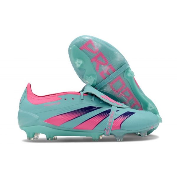 Chaussures de foot adidas Predator Elite FT FG Bleu Rose
